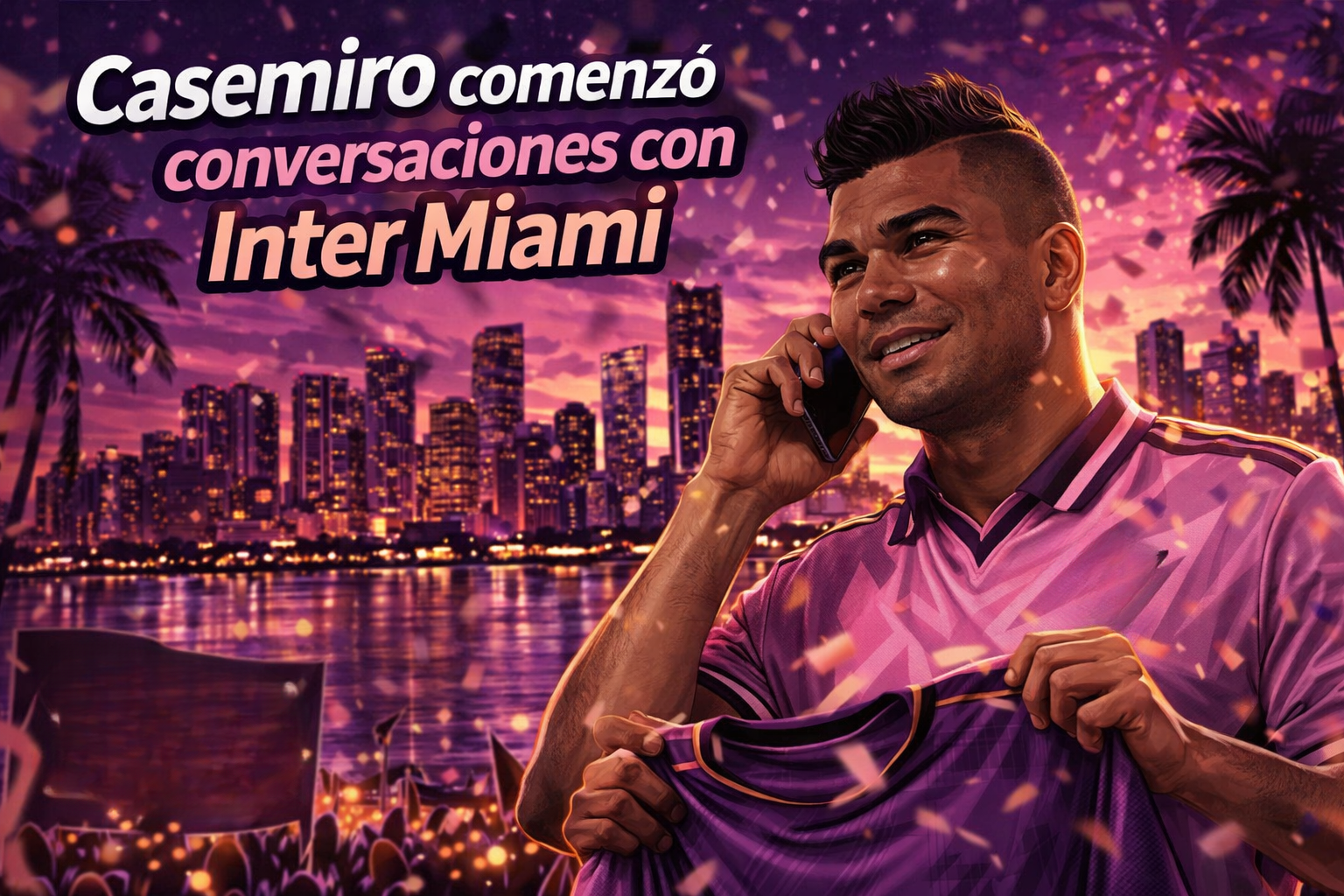 Casemiro inicia conversaciones con Inter Miami