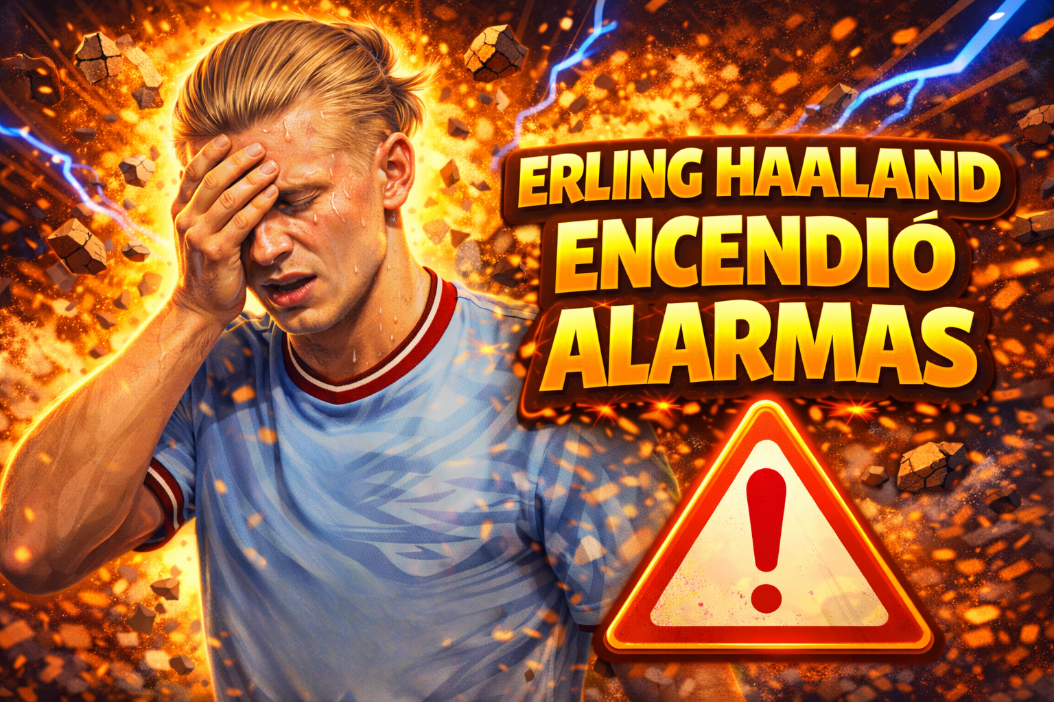 Erling Haaland encendió alarmas