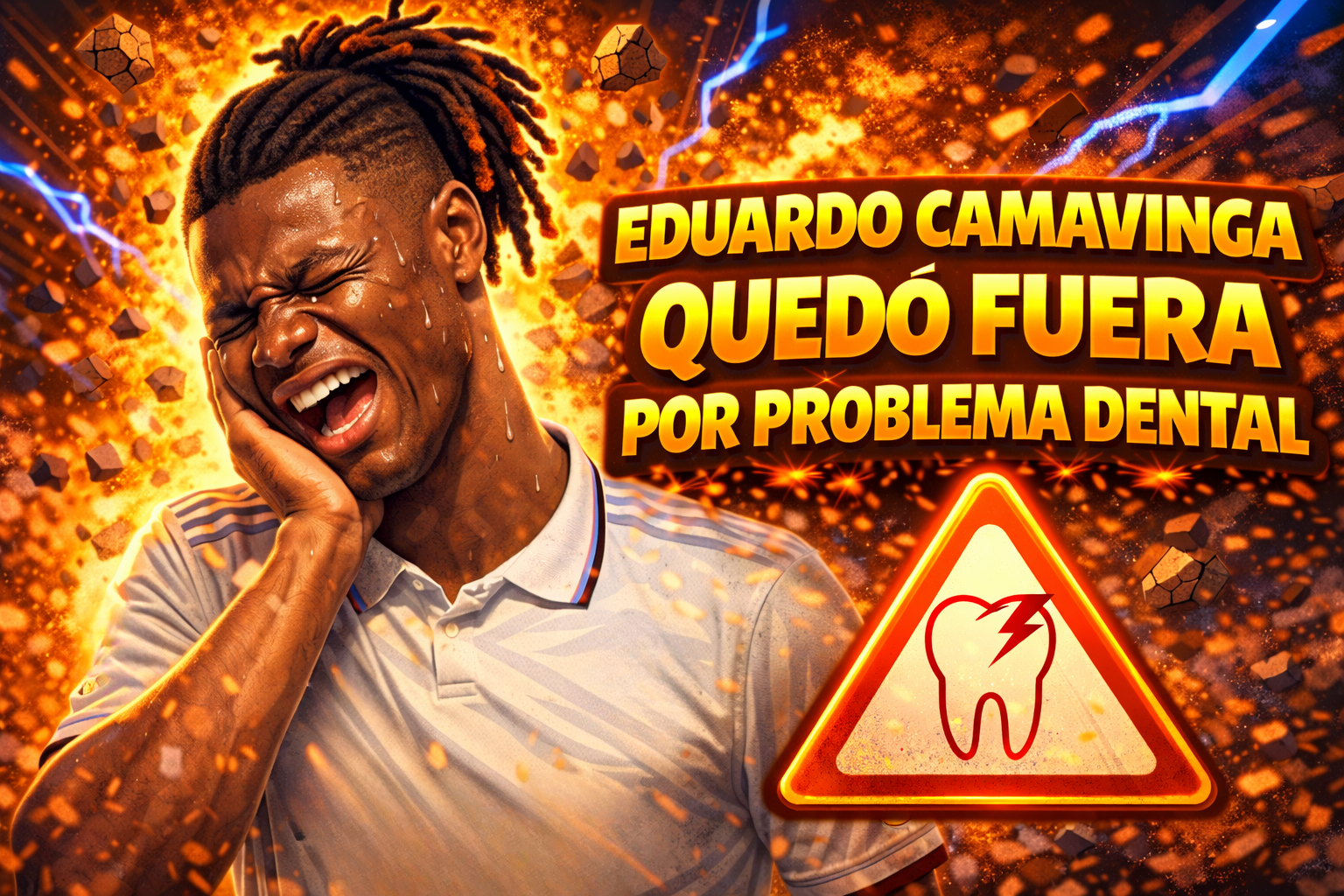 Eduardo Camavinga quedó fuera