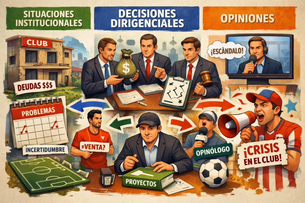 Noticias - 🌍 Situaciones institucionales, decisiones dirigenciales y opiniones