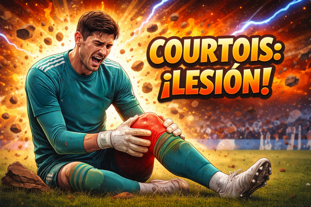 Courtois lesionado