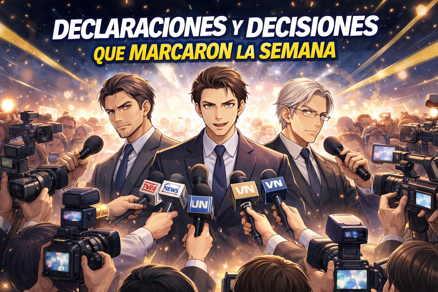 Declaraciones y decisiones que marcaron la semana