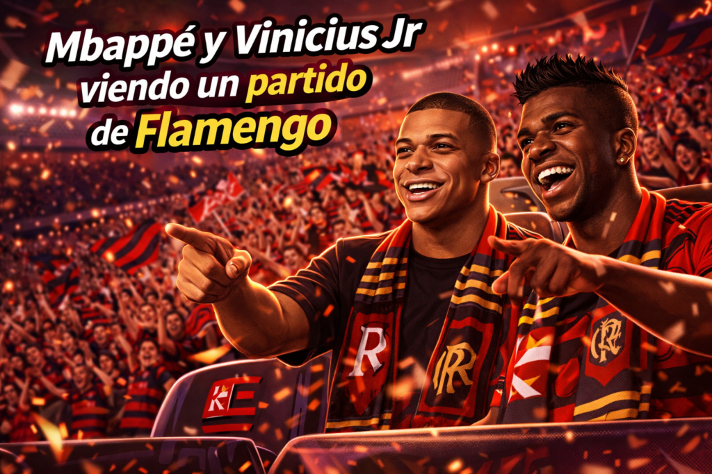 Mbappe y Vini
