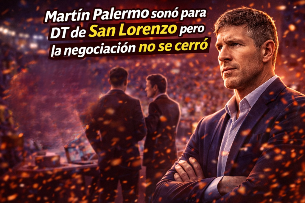 Palermo no cerró fichaje para el banco de San Lorenzo